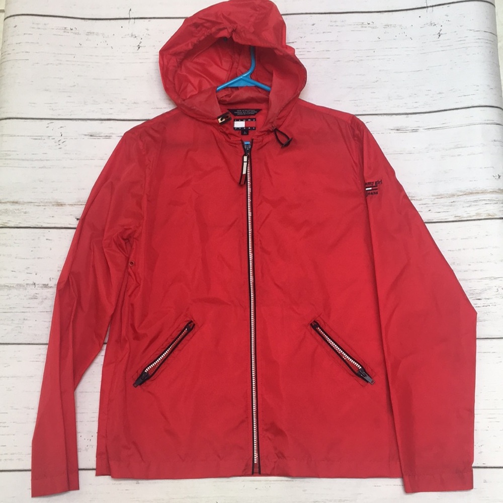 Tommy girl rain coat